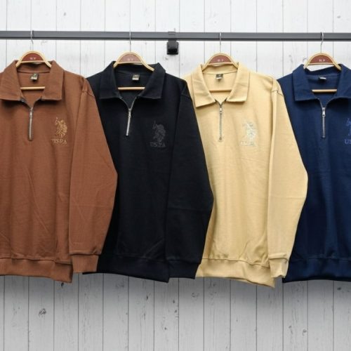 نیم زیپ کد 137154 - خرید بلوز تک مردانه عمده