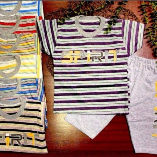 تیشرت شلوارک پسرانه فروش عمده پوشاک