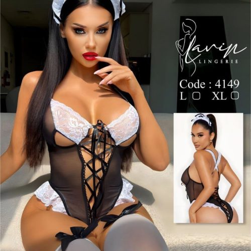 کاستوم خدمتکار کد 136214 - خرید لباس خواب زنانه عمده