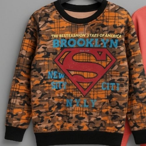 بلوز شلوار چریکی کد 135229 - خرید ست بلوز شلوار پسرانه عمده