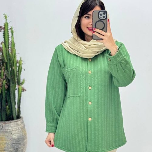 خرید عمده شومیز زنانه تک جیب
