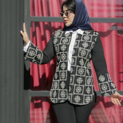 فروش عمده مانتو زنانه مجلسی سوزندوزی - مانتو زنانه عمده