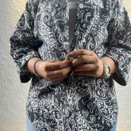 فروش عمده شومیز جلوباز کد 131700