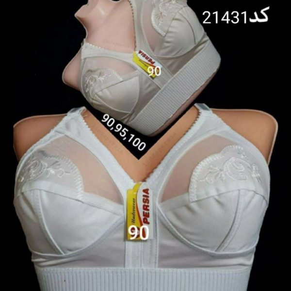 فروش عمده سوتین رستمی کش پهن گلدوزی زیر بافت - سوتین زنانه عمده