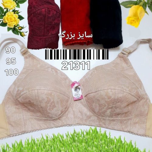 خرید عمده سوتین تمام تور طرح مادام - سوتین زنانه عمده
