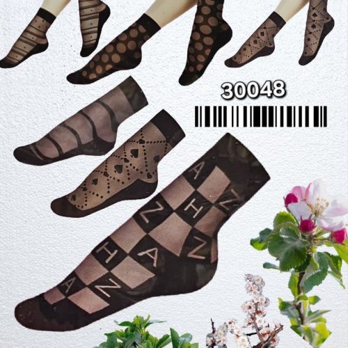 خرید عمده جوراب پارازین طرح دار - جوراب زنانه عمده