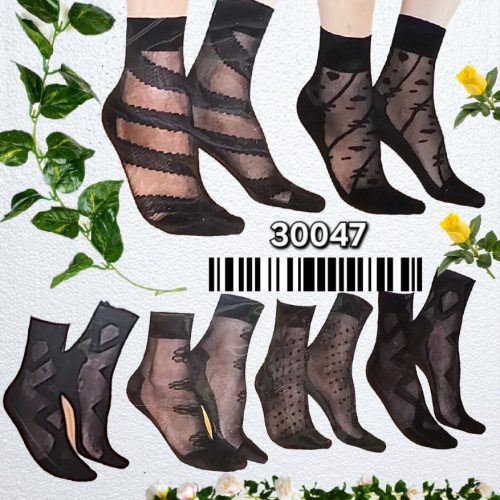فروش عمده جوراب پارازین طرح دار - جوراب زنانه عمده