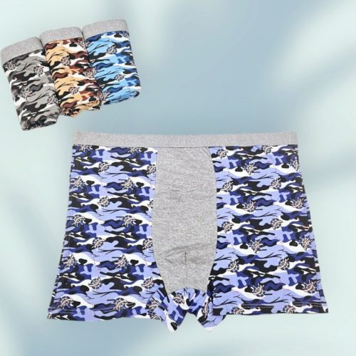 فروش عمده شورت پادار مردانه ملانژ - شورت مردانه عمده