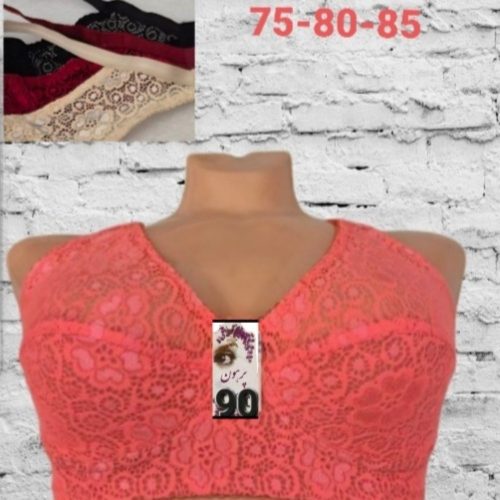 فروش عمده سوتین دانتل زیر نخی 21485 کد 131267