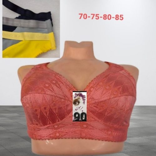 فروش عمده سوتین زنانه طرح مادام زیرنخی اعلاء b 21548 کد 131273