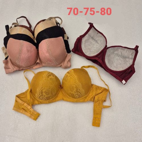 فروش عمده سوتین اسفنجی جک دار فنردار b 21601 کد 131276