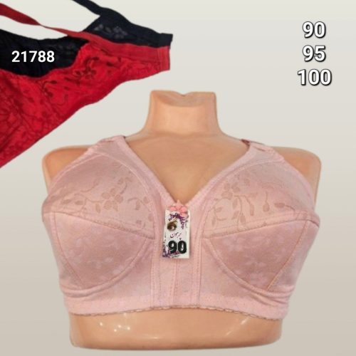 فروش عمده سوتین یاردی طرح یاس کش باریک کد 132217