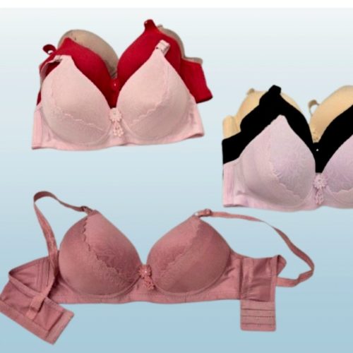 فروش عمده سوتین اسفنجی بدون فنر کد 132735