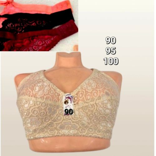 فروش عمده سوتین دانتل زیر نخی 21450 کد 132791