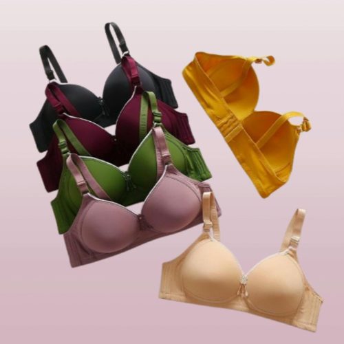 فروش عمده سوتین اسفنجی بدون فنر اعلا کد 133284