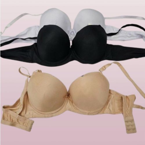 فروش عمده سوتین اسفنجی بدون فنر اعلا کد 133285