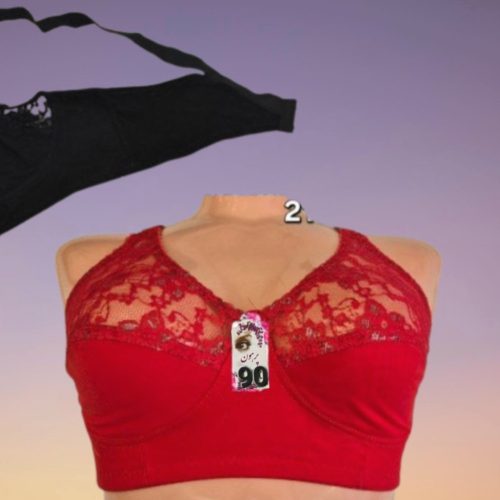 سوتین نخی جلو تور کد 134149 - خرید سوتین زنانه عمده