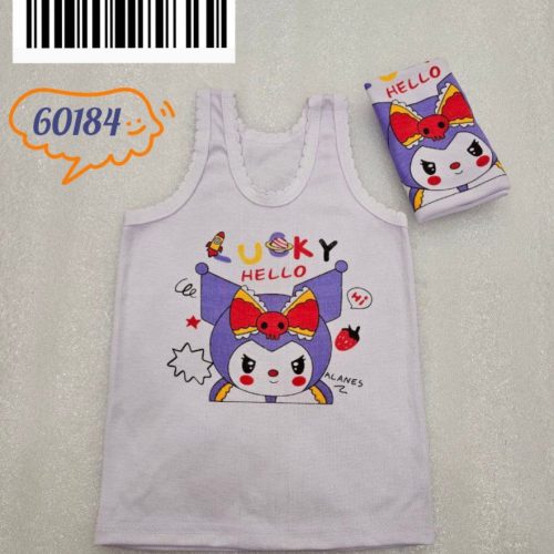 زیرپوش رکابی دخترانه کد 135149 - خرید بلوز تک پسرانه عمده