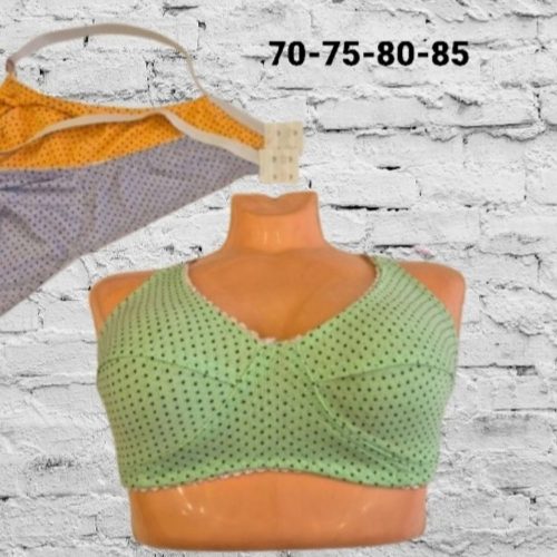 سوتین نخی خالدار زنانه   کد 135323 - خرید سوتین زنانه عمده