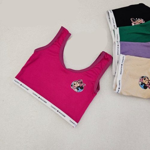 نیم تنه کبریتی دخترانه 50051 کد 136332 - خرید سوتین دخترانه عمده