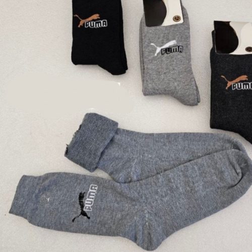 جوراب مردانه حوله ایی ساق بلند 30141 کد 136638 - خرید جوراب مردانه عمده