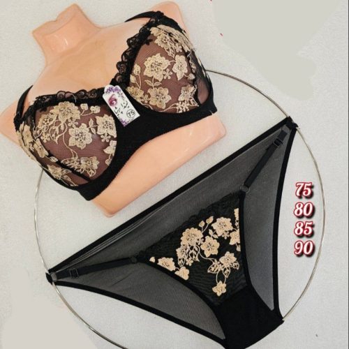 ست تور گاز فنردار کد 137313 - خرید شورت و سوتین زنانه عمده