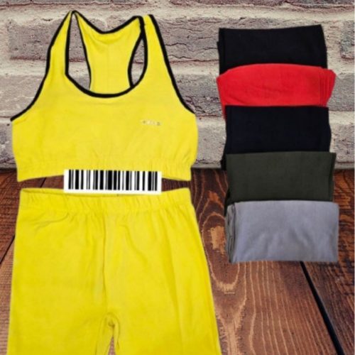 ست نیم تنه باشگاهی کاپ متحرک کد 139636 - خرید نیم تنه زنانه عمده