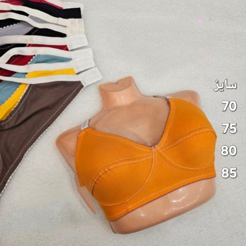 سوتین تمام دولایه نخ سوپر کد 140083 - خرید سوتین زنانه عمده