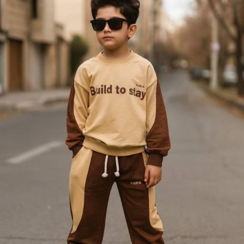 بلوزشلوار پسرانه کد 138363 - خرید ست بلوز شلوار پسرانه عمده