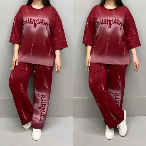 فروش عمده ست تیشرت وشلوار کد 132827