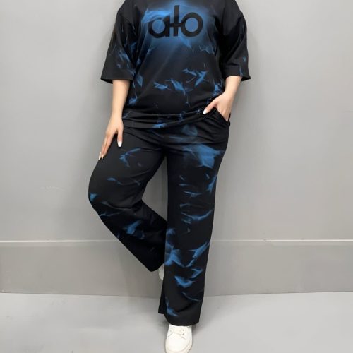 فروش عمده ست تیشرت وشلوار alo کد 132828