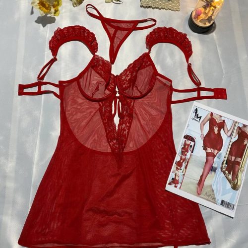 پیراهن حریر فنر دار کد 139295 - خرید لباس خواب زنانه عمده