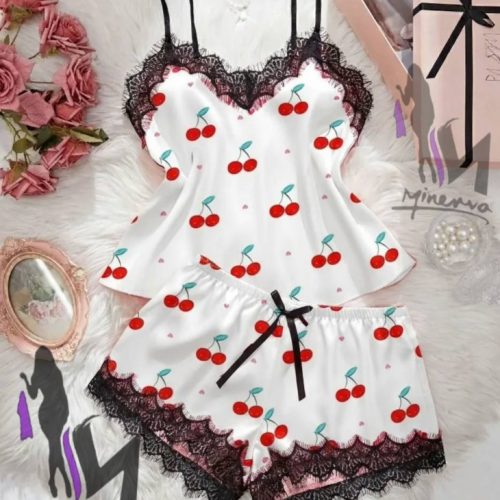 تاپ و شلوارک چاپی کد 139296 - خرید ست تاب شلوارک زنانه عمده