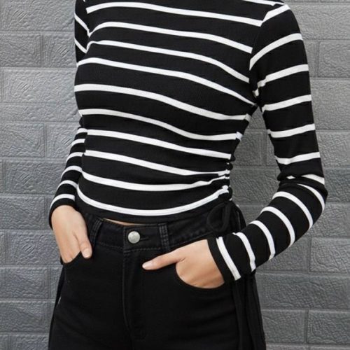 بلوز گت بغل کد 136775 - خرید بلوز تک زنانه عمده