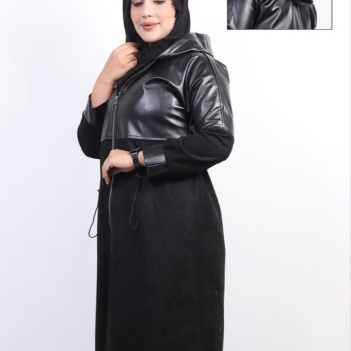 خرید عمده پالتو بالا چرم زنانه