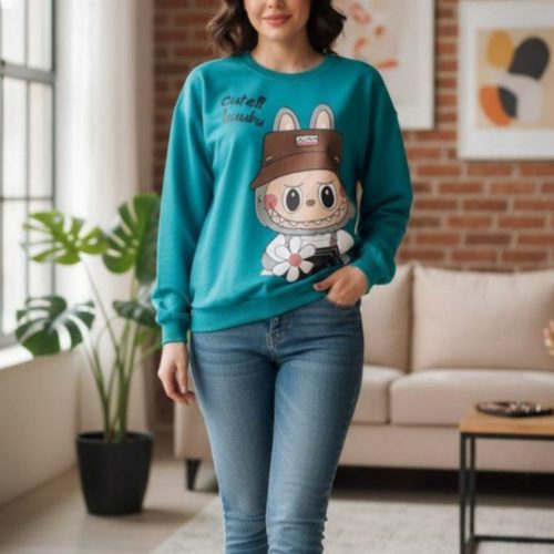 بلوز استین بلند کد 138649 - خرید بلوز تک زنانه عمده