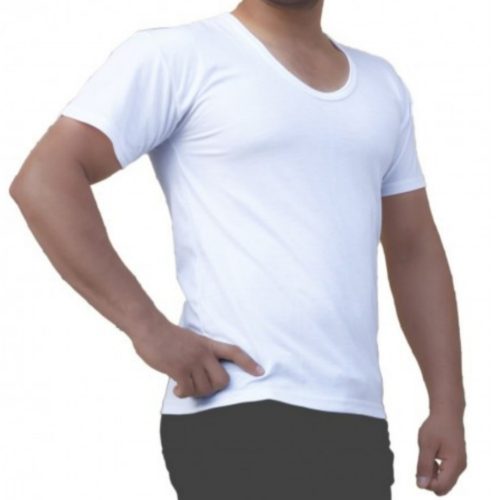 فروش عمده زیرپوش استین دار سفید مردانه XL - زیر پوش مردانه عمده