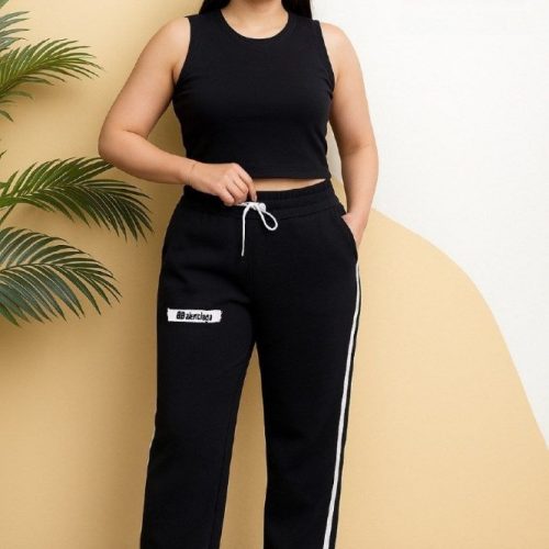 شلوار بگ دو خط کد 134504 - خرید شلوار زنانه عمده