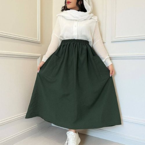 دامن کد 134516 - خرید ساحلی زنانه عمده