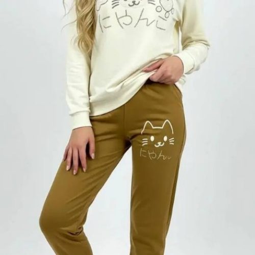 ست شلوار بلوز کد 134528 - خرید ست تیشرت شلوار زنانه عمده