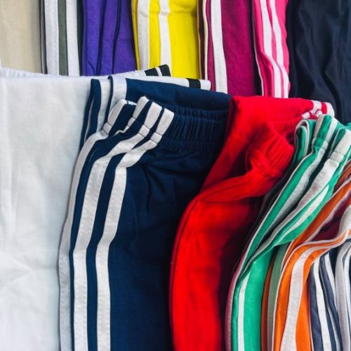 شلوار ۳ نوار کد 134688 - خرید شلوار زنانه عمده