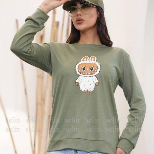 بلوز استین دار لبوبو کد 134702 - خرید بلوز تک زنانه عمده