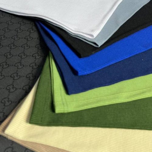 کراپ بند ماکارون بی نهایت کد 136079 - خرید تاپ و تیشرت زنانه عمده