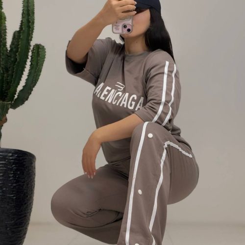 ست‌تیشرت شلوار ۱۰۴۰۰۲۳ کد 136486 - خرید ست تیشرت شلوار زنانه عمده