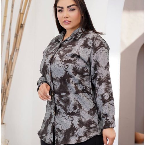 مانتو قواره دار ۱۰۱۰۰۰۱۴ کد 136558 - خرید مانتو زنانه عمده