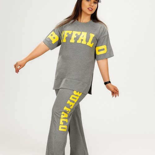 ست تیشرت شلوار کد 136705 - خرید ست تیشرت شلوار زنانه عمده