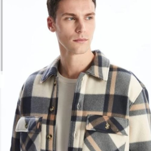 پیراهن پشمی مردانه جنس ترک گرم بالا کد 138151 - خرید هودی مردانه عمده