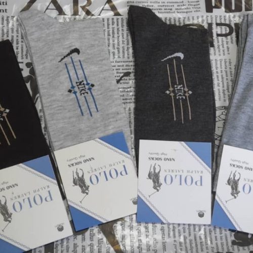 جوراب ساق بلند کد 133593 - خرید جوراب مردانه عمده