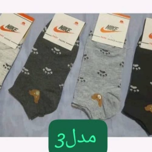 جوراب مچی تدی کد 133959 - خرید جوراب زنانه عمده