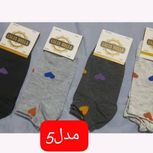 جوراب مچی قلب کد 133961 - خرید جوراب زنانه عمده